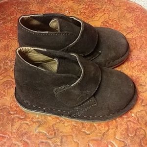 Tucker + tates brown leather toddler shoes
